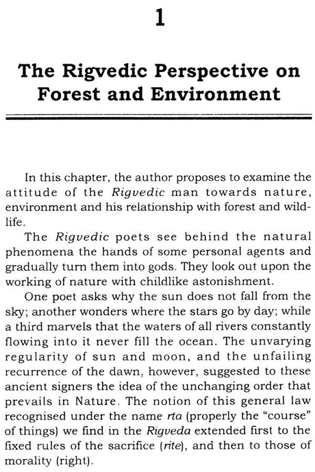 Forest Environment in Ancient India - Retail Maharaj