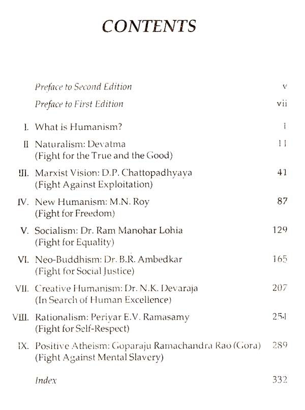 Humanist Thought in Contemporary India (Enlarged Edition) - Retail Maharaj