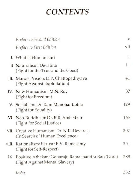 Humanist Thought in Contemporary India (Enlarged Edition) - Retail Maharaj