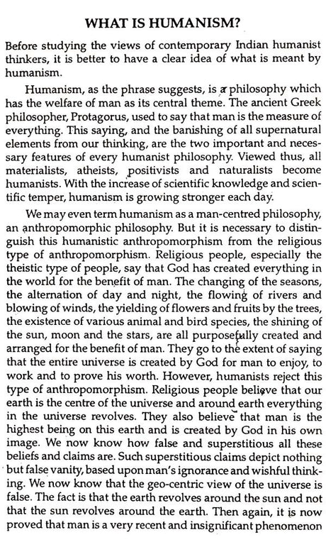 Humanist Thought in Contemporary India (Enlarged Edition) - Retail Maharaj