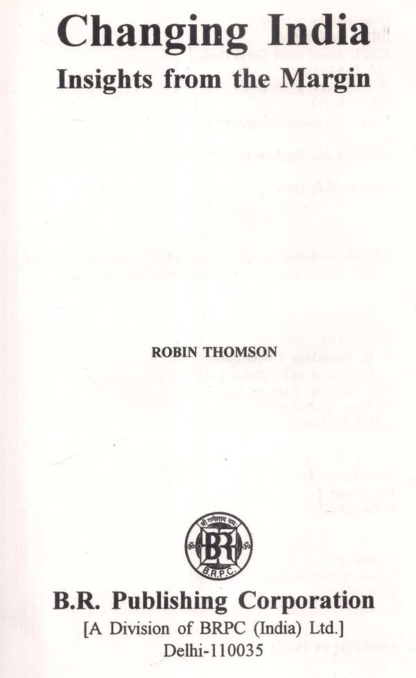 Changing India- Insights From the Margin (An Old and Rare Book) - Retail Maharaj