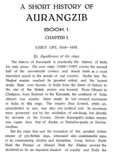 A Short History of Aurangzib- 1618-1707 (Abridged) - Retail Maharaj