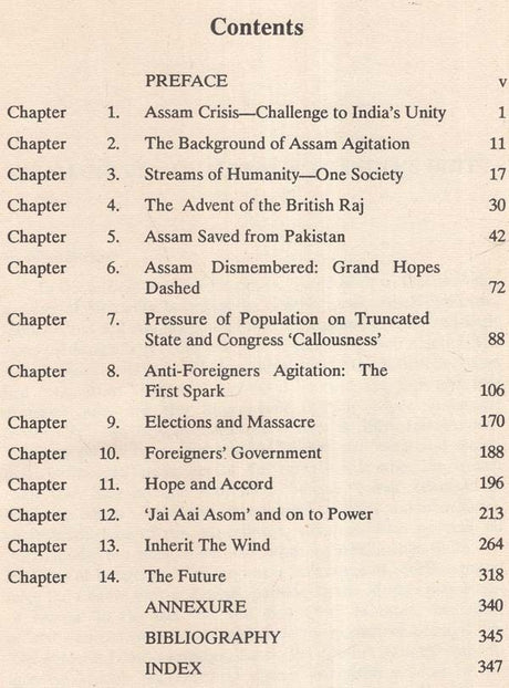 Challenge to India's Unity- Assam Student's Agitation and Government (An Old and Rare Book) - Retail Maharaj