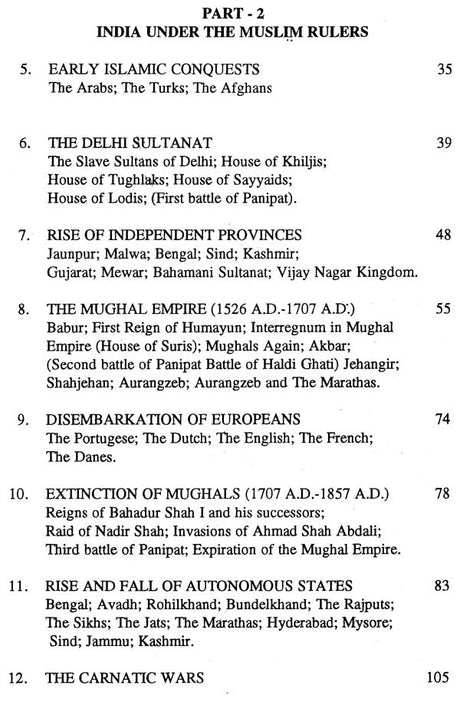 A Chronological Account of Indian History- Important Persons and Events from 600 B.C. to August 15, 1947 (An Old and Rare Book) - Retail Maharaj