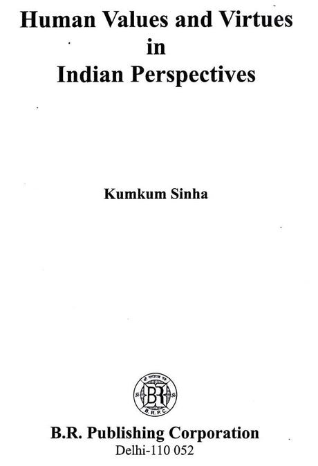 Human Values and Virtues in Indian Perspectives - Retail Maharaj