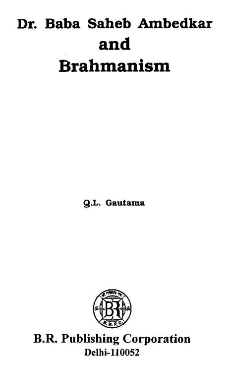 Dr. Baba Saheb Ambedkar and Brahmanism - Retail Maharaj