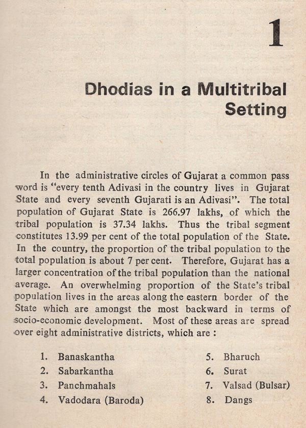 Dhodia Identity- Anthropological Approach (An Old and Rare Book) - Retail Maharaj