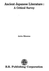 Ancient Japanese Literature (A Critical Survey) - Retail Maharaj
