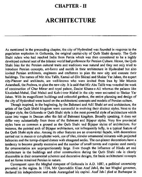 Arts and Architecture of Qutub Shahi Times- Lesser Known Monuments - Retail Maharaj