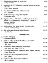 Art, Archaelogy and Cultural History of India: U.N. Roy Felicitation Volume (Set of 2 Volumes) - Retail Maharaj