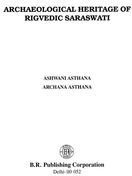 Archaeological Heritage of Rigvedic Saraswati - Retail Maharaj