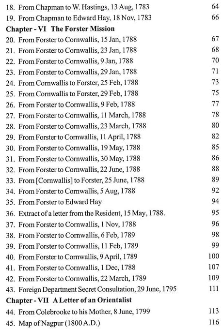 English Sources of Nagpur History of 18th Century - Retail Maharaj