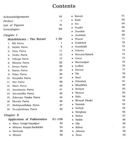 Folkloristics of Mahabharata - Retail Maharaj