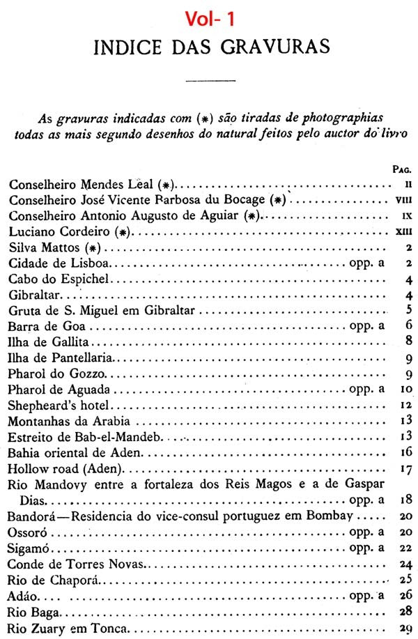 A India Portugueza- Breave Descripcao Das Possessoes Portuguezas Na Asia (Set of 2 Volumes) - Retail Maharaj