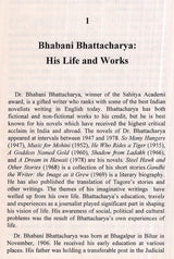 Bhabhani Bhattacharya- A Study of His Novels (An Old and Rare Book) - Retail Maharaj