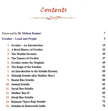 Gwalior- Art, History and Culture - Retail Maharaj