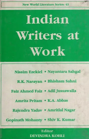 Indian Writers at Work (An Old and Rare Book) - Retail Maharaj