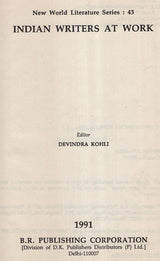 Indian Writers at Work (An Old and Rare Book) - Retail Maharaj