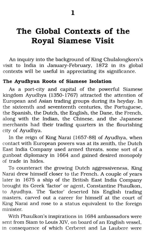 India in 1872- As Seen by the Siamese - Retail Maharaj