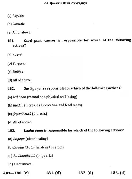 Question Bank Dravyaguna- All India Post Graduate Entrance Test (AIPGET) - Retail Maharaj