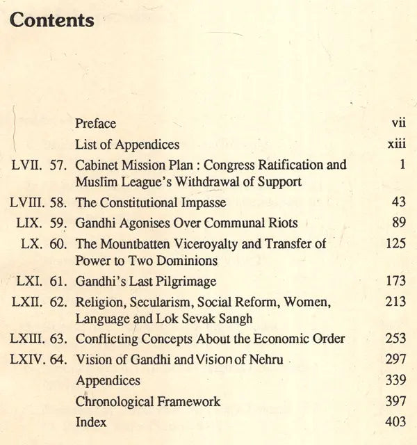 Mahatma Gandhi and Jawaharlal Nehru A Historical Partnership 1916-1948 (Volume- IV) - Retail Maharaj