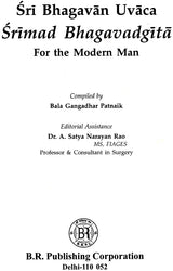 Sri Bhagvan Uvaca Srimad Bhagavadgita For The Modern Man - Retail Maharaj