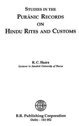 Studies in the Puranic Records on Hindu Rites and Customs - Retail Maharaj