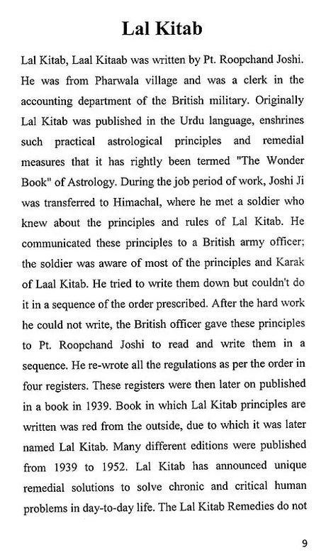 Lal Kitab: The Wonder of Astrology [English] By Gaurav Arya - Retail Maharaj