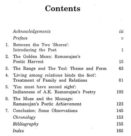 The Poetic Art of A.K. Ramanujan - Retail Maharaj