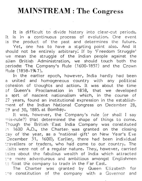 Indian Struggle for Freedom - Retail Maharaj