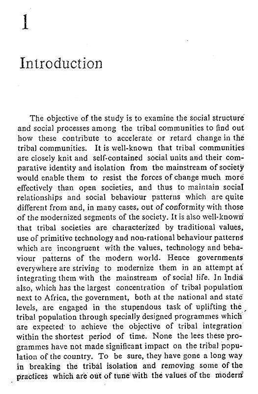 Social Structure & Change Among The Tribals - Retail Maharaj