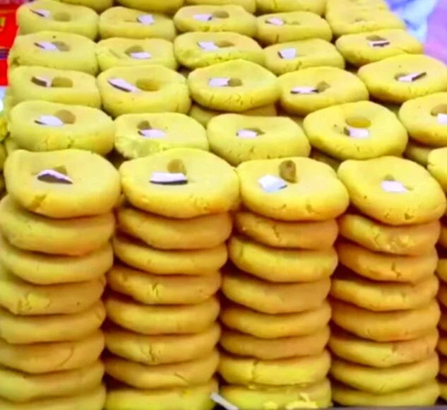 Baidyanathnagri Baba Dham Kesar Peda (Online Prasad)
