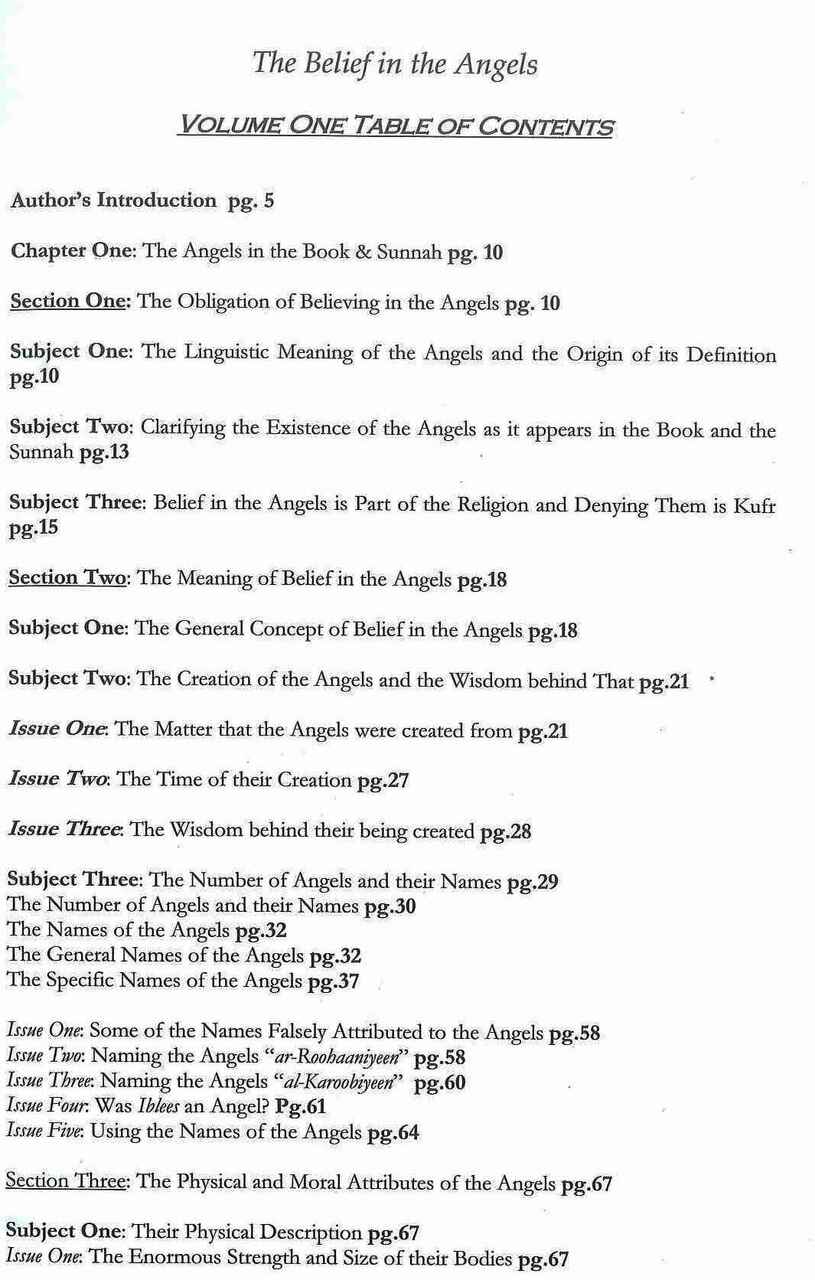 The Belief Of Muslim Sects, Jews, Christians, Philosophers & Idolaters Regarding the Angels (Vol 1) - Retail Maharaj