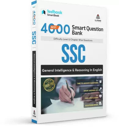 Best 4000 Smart Question Bank SSC General Intelligence and Reasoning in English - Retail Maharaj