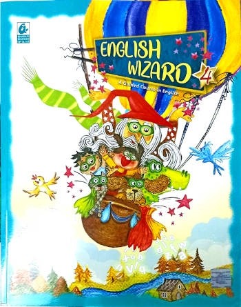 Bharati Bhawan English Wizard A Guided Course in English Class 4 - Retail Maharaj