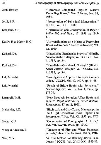 Bibliography of Paleography and Manuscriptology - Retail Maharaj