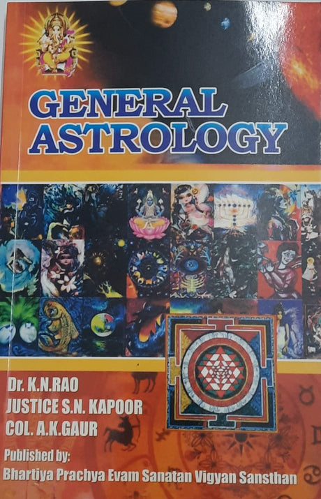 General Astrology (PB) [Paperback] K N Rao/ S N Kapoor/ A K Gaur - Retail Maharaj