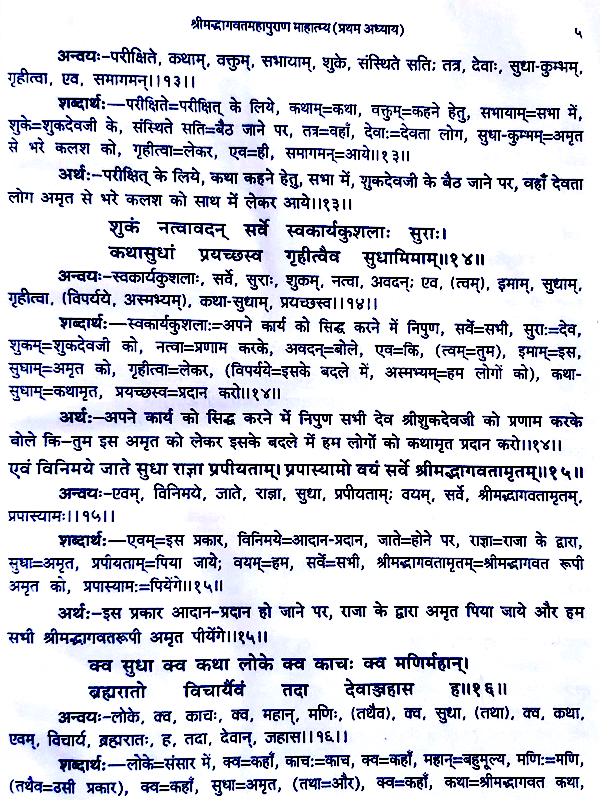 श्रीमद्भागवत महापुराण  Srimad Bhagwat Mahapuran (5 vol.) - Retail Maharaj