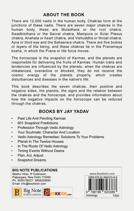 Astrology Chakras & Remedies [English] By Jay Yadav - Retail Maharaj