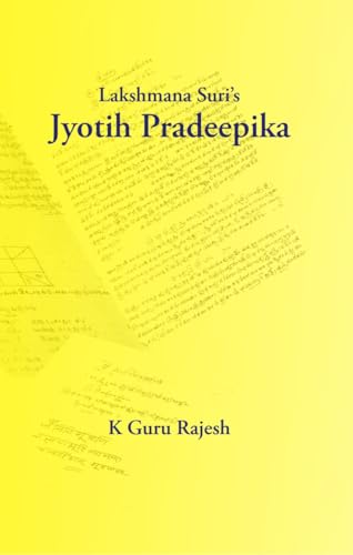 Jyotish Pradeepika [English] By K Guru Rajesh - Retail Maharaj