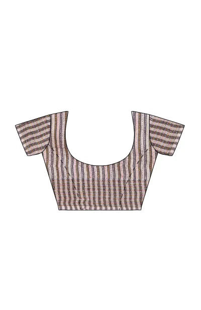 Handcrafted Kantha Silk Jalchuri Saree – Yellow - Retail Maharaj