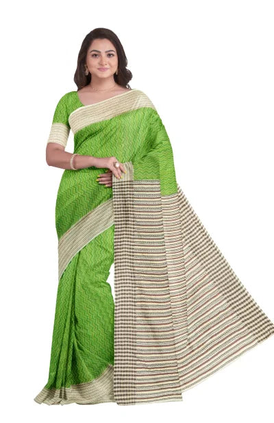 Handcrafted Kantha Silk Saree - Retail Maharaj