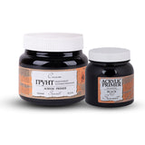 Sonnet Acrylic Primer Black 220 ml and 500 ml Water Based Gesso for Canvas Wood and Cardboard Surface Preparation