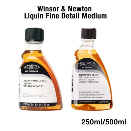 Winsor and Newton Liquin Fine Detail Quick Drying Oil Painting Medium - Retail Maharaj