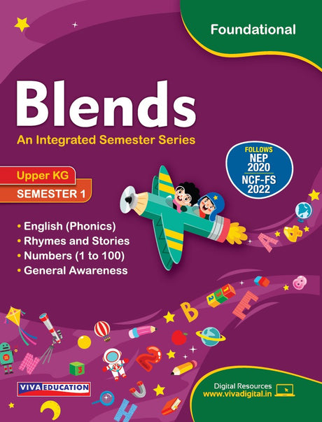 Blends Upper KG Semester 1 - Retail Maharaj
