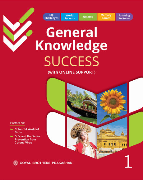 General Knowledge Success with Online Support for Class 1 - Retail Maharaj