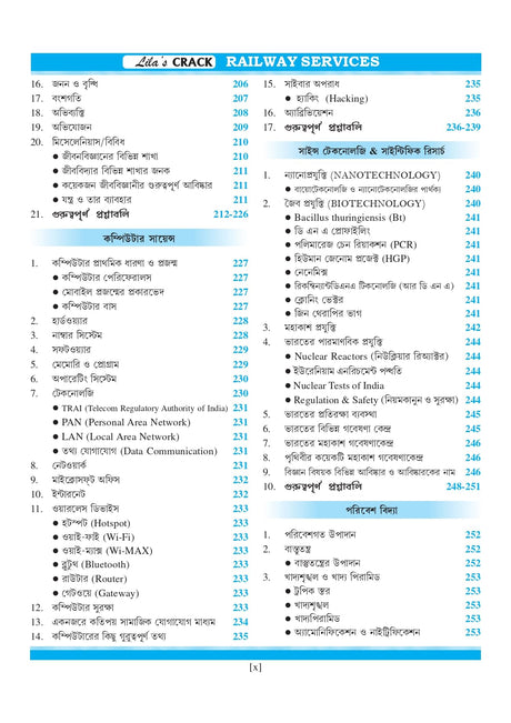 Lila’s CRACK Railway Services (Prelims & Mains) - Bengali Version - Retail Maharaj