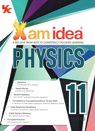 Xamidea Physics for Class 11 (CBSE) Exam - Retail Maharaj