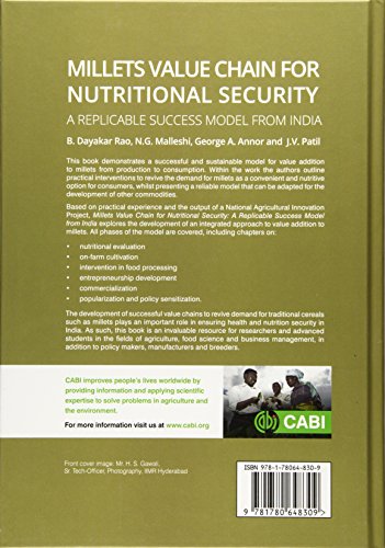MILLETS VALUE CHAIN FOR NUTRITIONAL SECURITY: A Replicable Success Model from India - Retail Maharaj