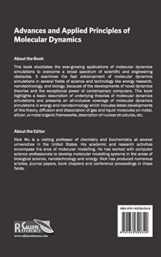 Advances and Applied Principles of Molecular Dynamics - Retail Maharaj